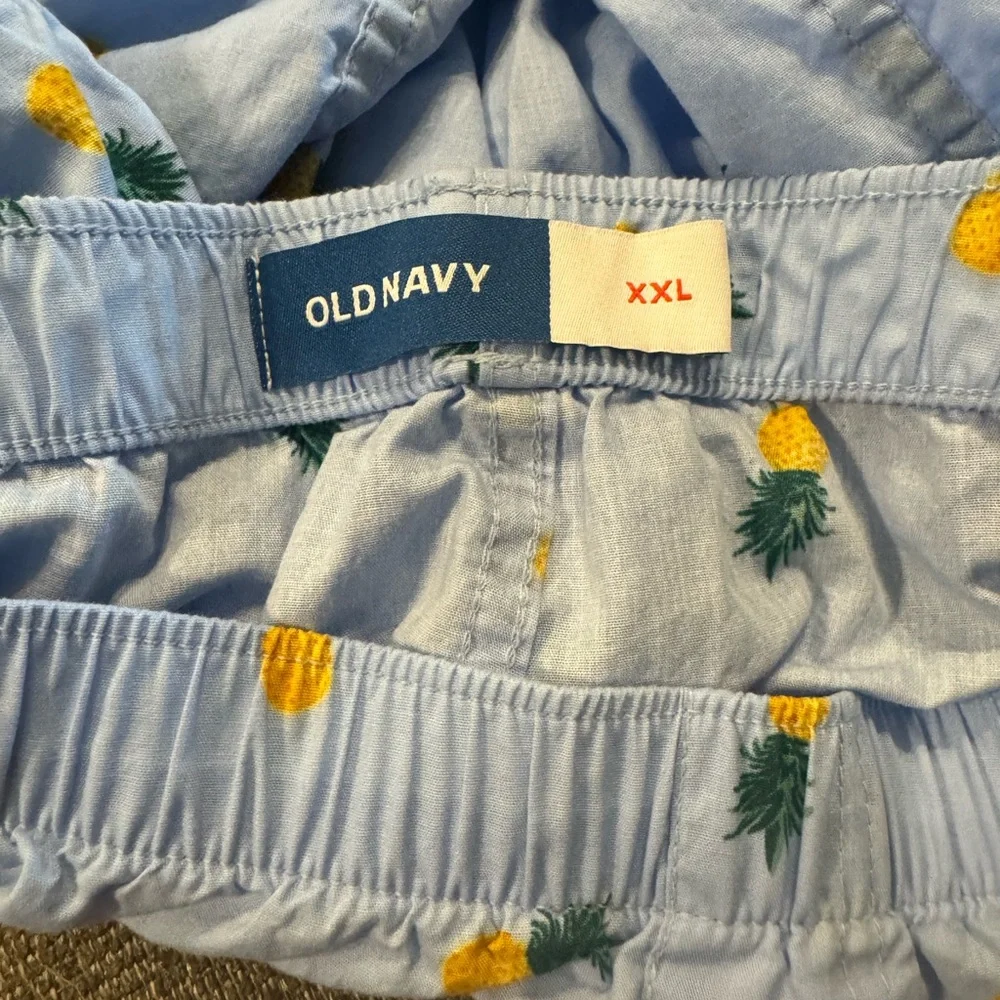 Old Navy Boxers:Blue&yellow Pineapple and Red Multi Donut Boxers XXL 100% cotton - Picture 3 of 7